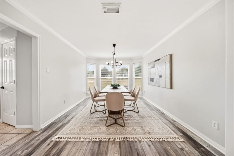 Dining Room after staging