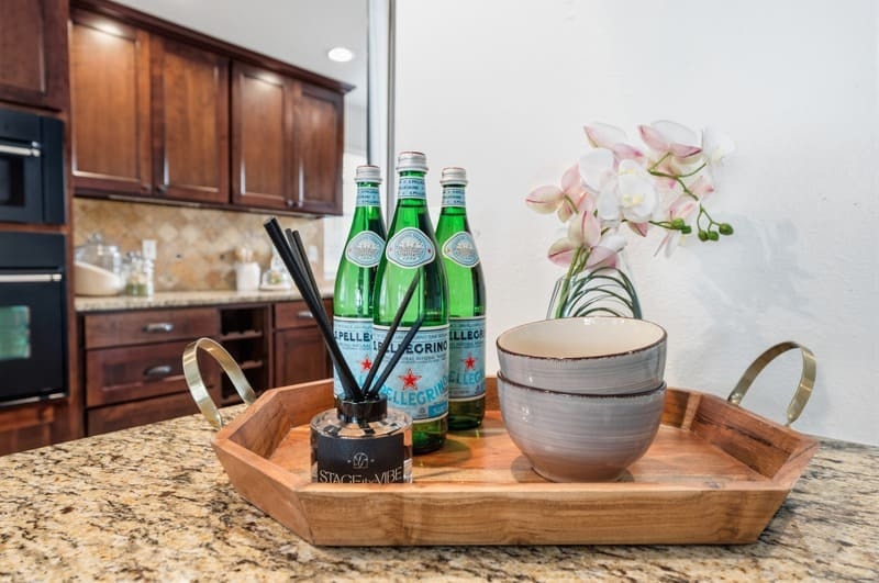 Staged home detail